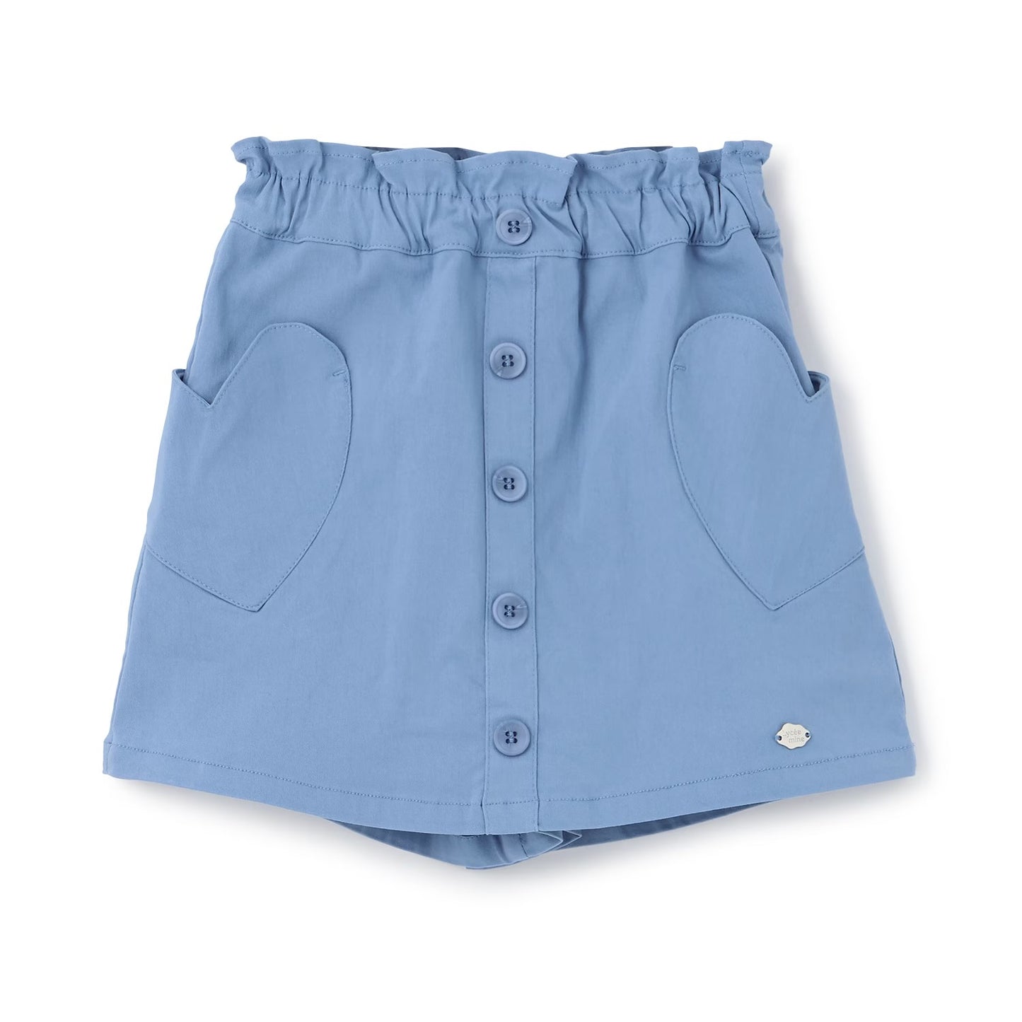 日本童裝 Ly# mine 心型口袋裙褲 100-140cm 女童款 夏季 PANTS