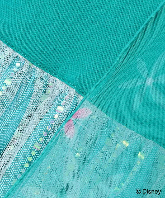 日本童裝 aF#a325 x Disney FROZEN Elsa連身裙 90-140cm 女童款 夏季 DRESSES