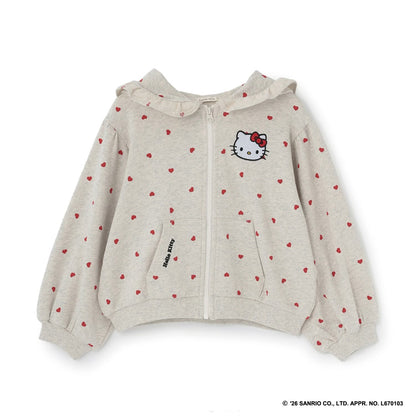 日本童裝 Ly# mine x Sanrio 花邊口袋衛衣外套 90-140cm 女童款 秋季 OUTERWEAR