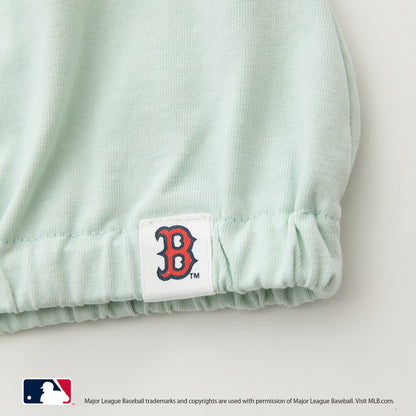 日本童裝 pe#main x 【MLB】上衣短裙兩件套裝 80-130cm 女童款 夏季 TOPS SKIRTS