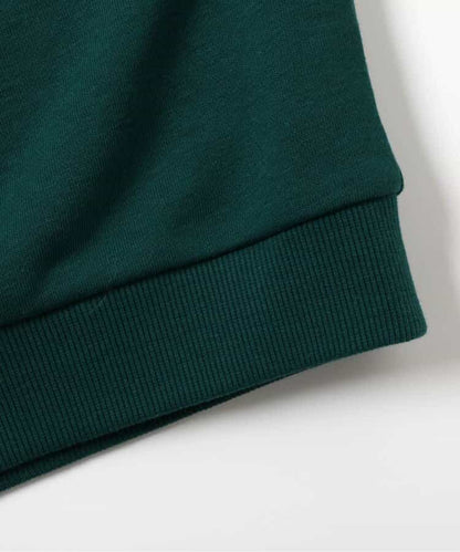 日本童裝 apres les cours x DomDom漢堡 印花衛衣 80-130cm 男童款/女童款 冬季 TOPS 聖誕紅/新年紅