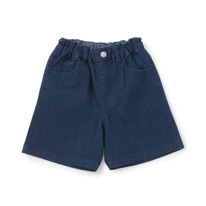 日本童裝 pe#main 寬鬆牛仔短褲 90-130cm 女童款 夏季 PANTS