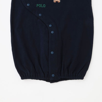 日本童裝 pe#main x【POLO BCS】2Way 連衣 50-70cm 男童款/女童款 初生嬰兒 秋季 Jumpsuit