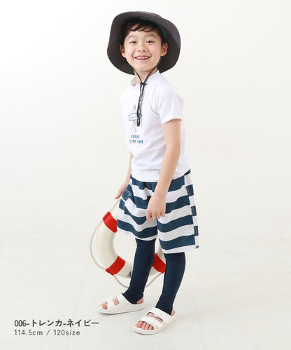 Japanese children's clothing dev!rock waterproof series stand collar thin jacket 100-160cm boys/girls spring and summer outerwear