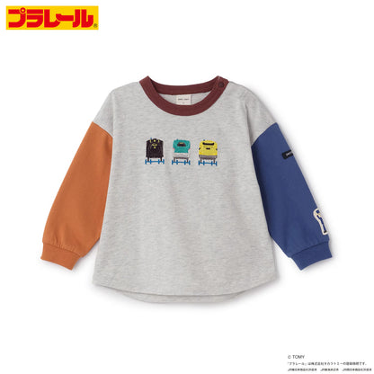 日本童裝 pe#main x 新幹線 上衣 80-130cm 男童款 秋季 TOPS 鐵路系列