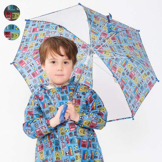 Moujonjon Kids Foret JR Shinkansen Umbrella SL Rainy Day Series Railway Series Direct from Japan 