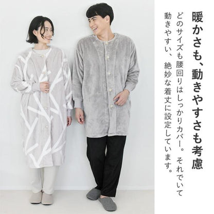 日本直送 超細纖維絨毛長袖睡袋/家居服 Free Size/150-160cm 親子裝 大人款/青少年款 秋冬季 睡袋系列