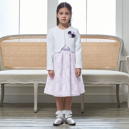 日本童裝 pe#main 禮服兩件套裝 110-130cm 女童款 冬季 OUTERWEAR DRESSES 面試/宴會/表演