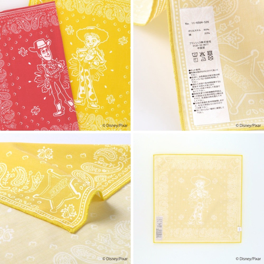 日本直送 Branshes x Disney ToyStory 通用印花頭巾 手飾/髮飾系列