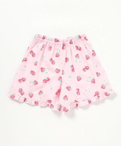 日本童裝 aF#a325 日本甚平 日本和服 90-130cm 女童款 夏季 TOPS PANTS 日本夏祭慶典特輯