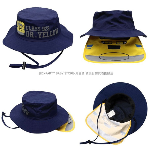 日本直送 Moujonjon 新幹線電車系列 漁夫帽 50-56cm 夏季 帽系列 鐵路系列