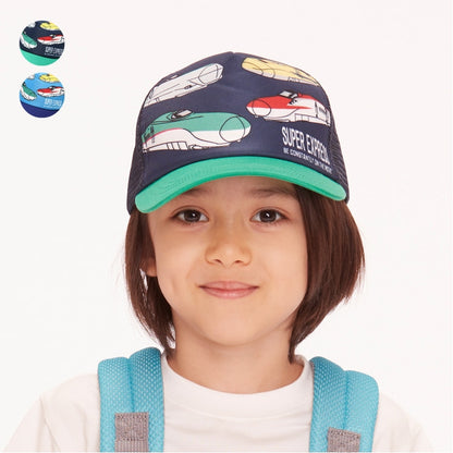 Moujonjon JR Shinkansen Train Cap 50-56cm Cap Series Railway Series 