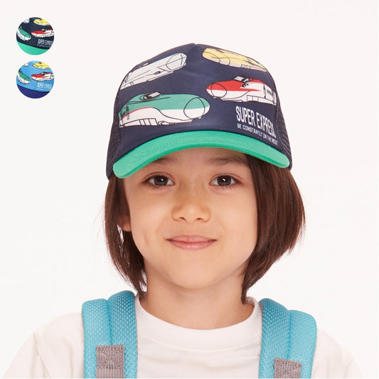 Moujonjon JR Shinkansen Train Cap 50-56cm Cap Series Railway Series 