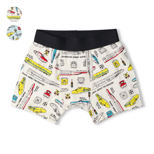 Moujonjon Kids Foret JR Shinkansen Underwear 100-130cm Boys' Underwear Series Railway Series 