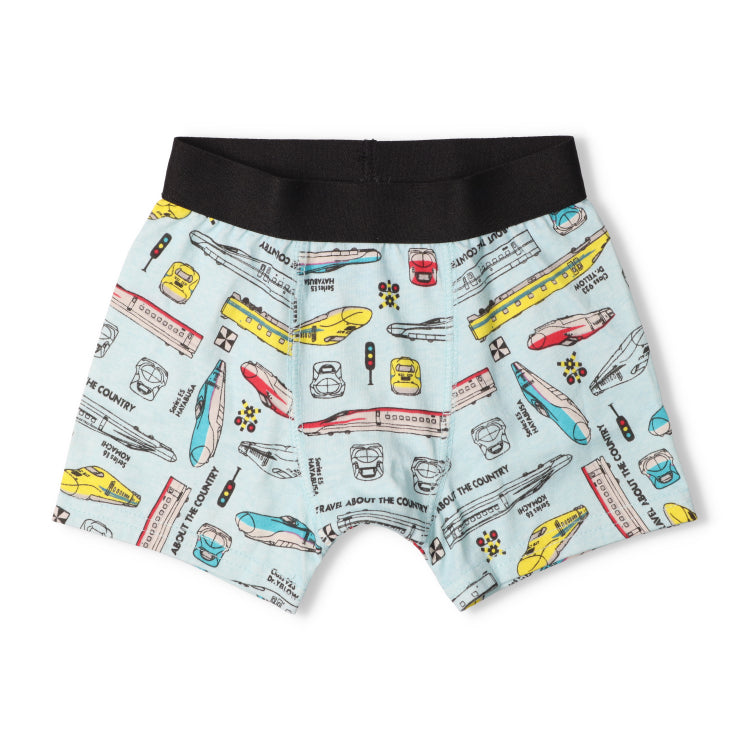 Moujonjon Kids Foret JR Shinkansen Underwear 100-130cm Boys' Underwear Series Railway Series 