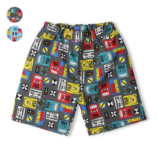 Japanese Moujonjon JR Shinkansen UV-proof Beach Pants 90-130cm Boys' Summer Swimsuit Special Railway Series 