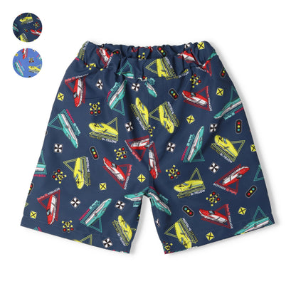 Japanese Moujonjon JR Shinkansen UV-proof Beach Pants 90-130cm Boys' Summer Swimsuit Special Railway Series 