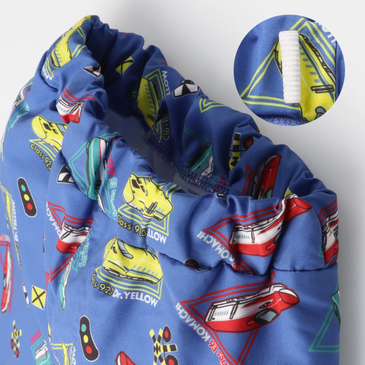 Japanese Moujonjon JR Shinkansen UV-proof Beach Pants 90-130cm Boys' Summer Swimsuit Special Railway Series 