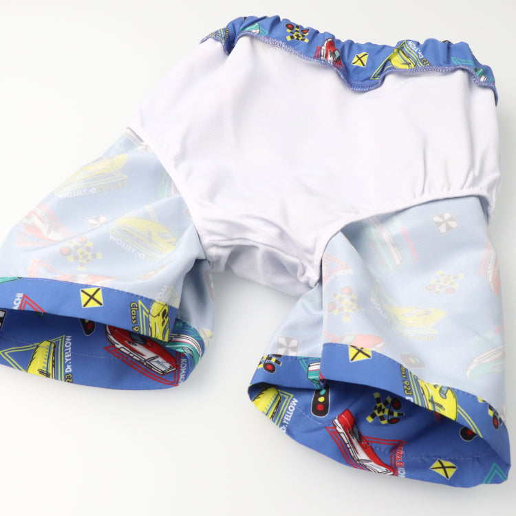 Japanese Moujonjon JR Shinkansen UV-proof Beach Pants 90-130cm Boys' Summer Swimsuit Special Railway Series 