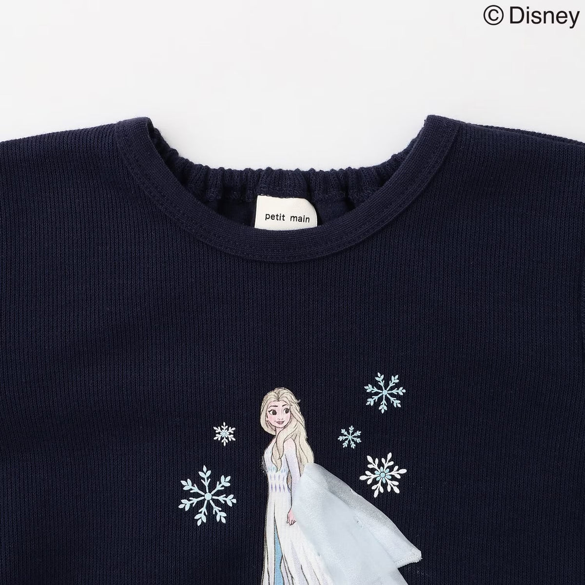 日本童裝 pe#main x Disney Princess 公主印花衛衣 90-130cm 女童款 秋季 TOPS