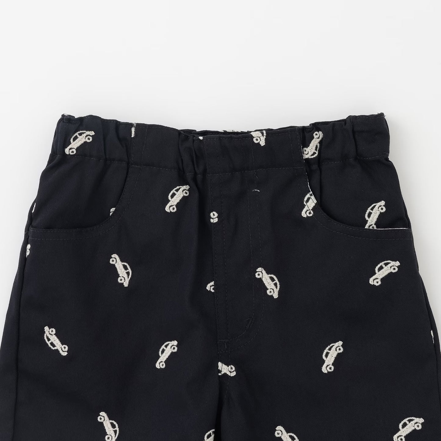 日本童裝 pe#main 刺繡圖案短褲 80-130cm 男童款 夏季 PANTS