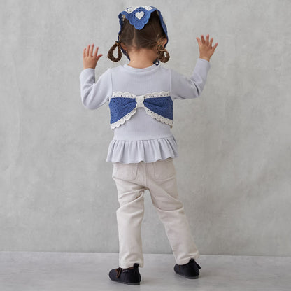 日本童裝 pe#main 休閒長褲 80-130cm 女童款 冬季 PANTS