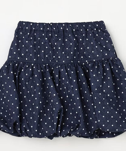 日本童裝 aF#a325 泡泡波點短裙 110-150cm 女童款 夏季 SKIRTS