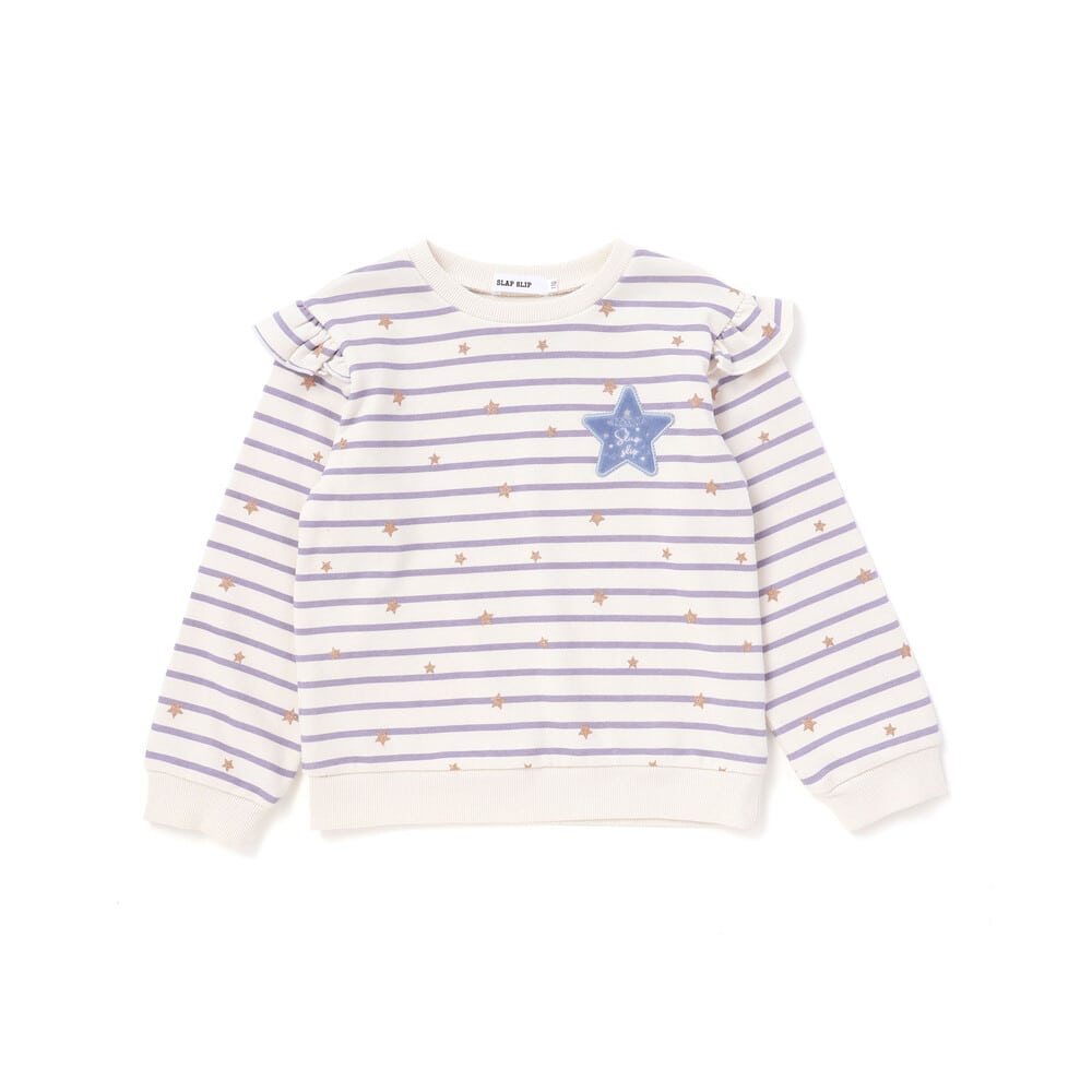 日本童裝  SLAP SLIP 印靴圖案上衣 80-130cm 女童款 冬季 TOPS