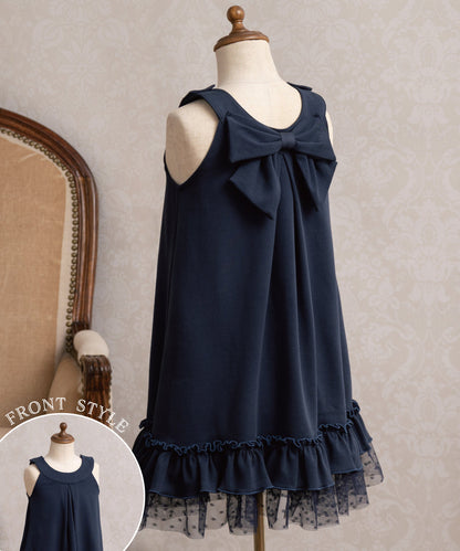 日本童裝 panpantutu 蝴蝶結蝴心裙 80-140cm 女童款 夏季 DRESSES