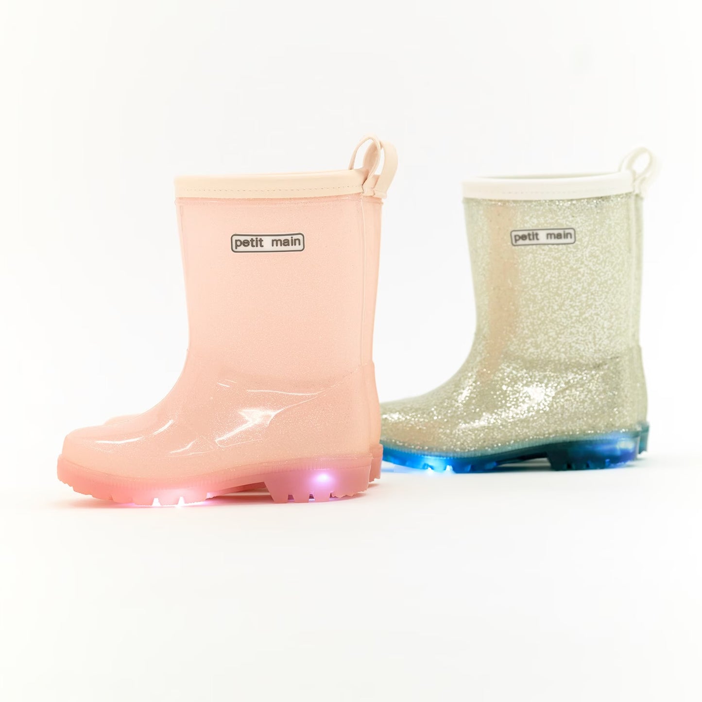 日本直送 pe#main LED閃燈 水鞋 14-19cm 鞋系列 其他品牌 下雨天系列