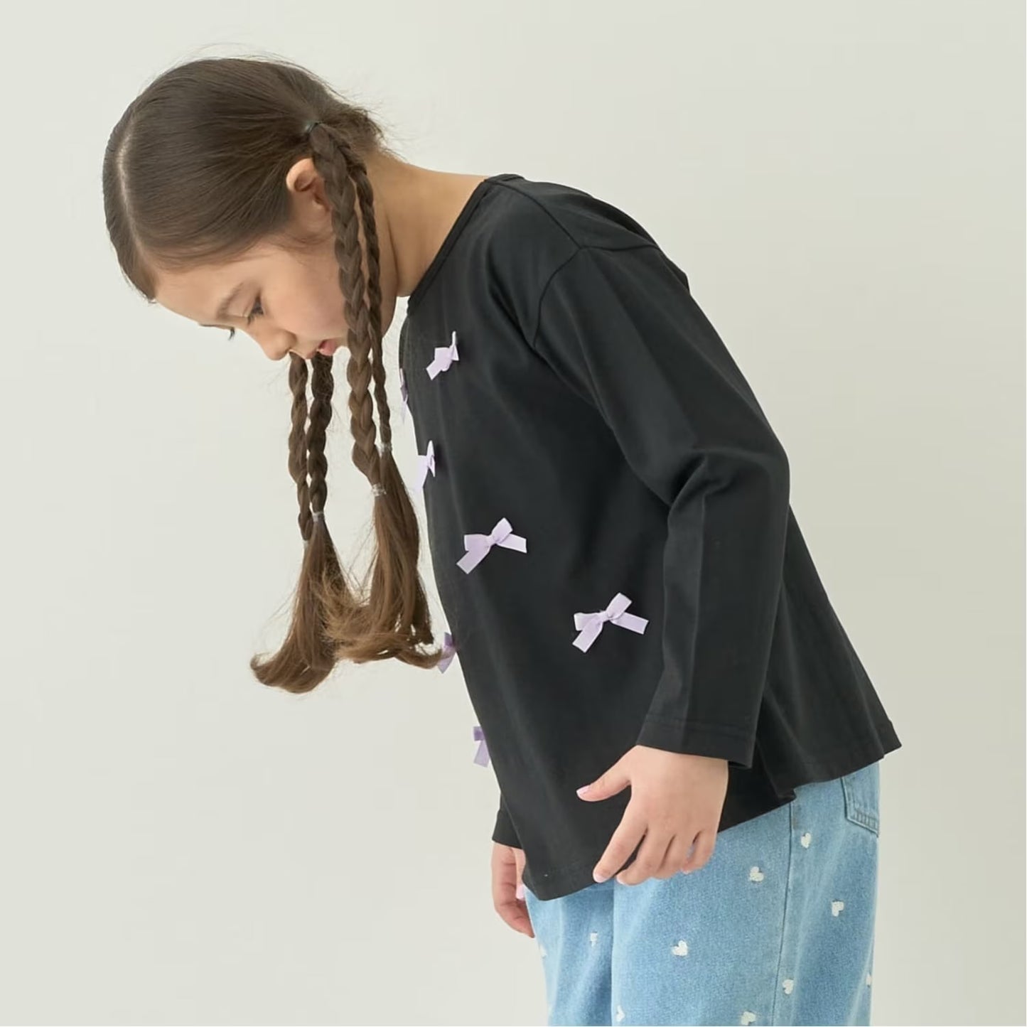 Japanese children's clothing Ly# mine tank top and shorts set 100-150cm girls summer TOPS PANTS 