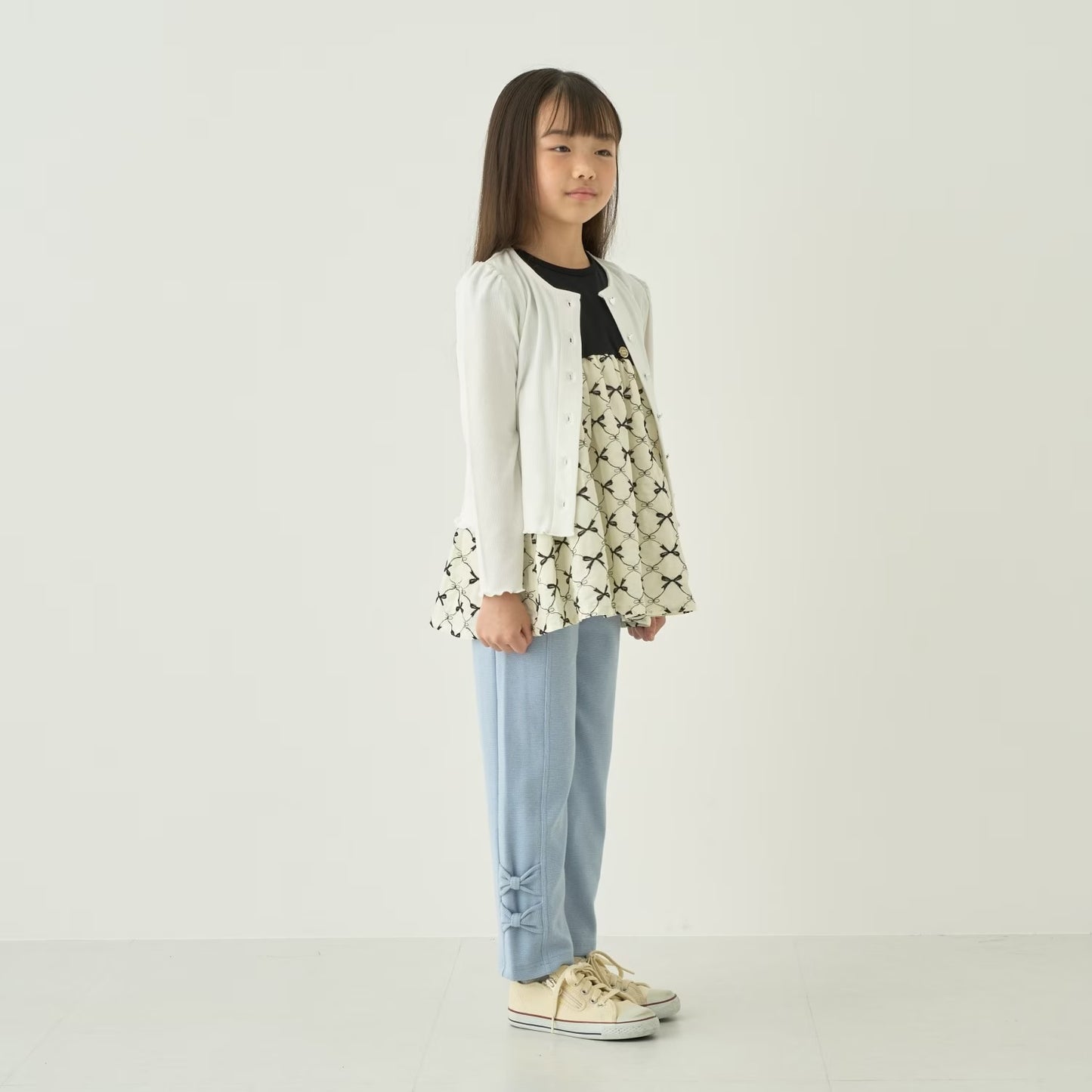Japanese children's clothing Ly# mine tank top and shorts set 100-150cm girls summer TOPS PANTS 