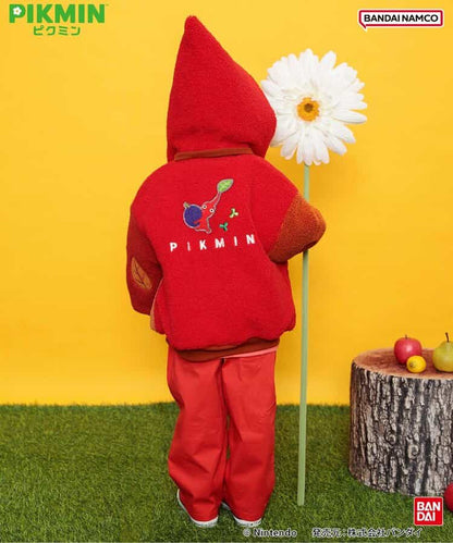 日本童裝 BREEZE x Pikmin 2Way 雙面兩著 夾棉外套 80-140cm 男童款/女童款 冬季 (適合初秋、香港平均溫度、寒冷天氣）OUTERWEAR 