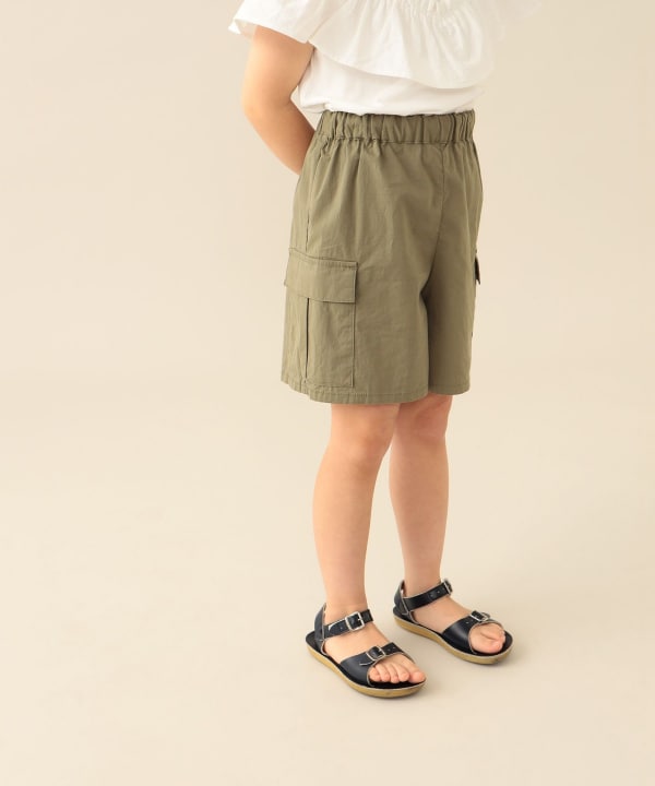日本童裝 BE#AMS mini 工裝裙褲 90-140cm 女童款 夏季 PANTS