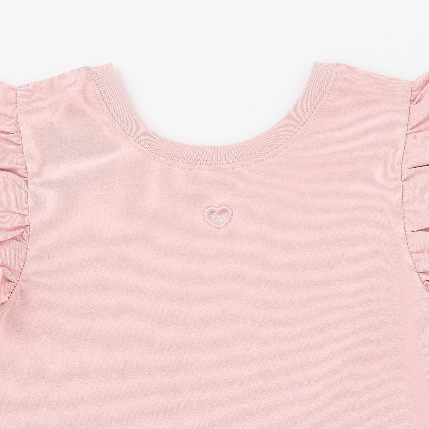 日本童裝 Ly# mine 2Way 前後兩著 隔熱布料 防UV 小飛袖上衣 100-140cm 女童款 夏季 TOPS