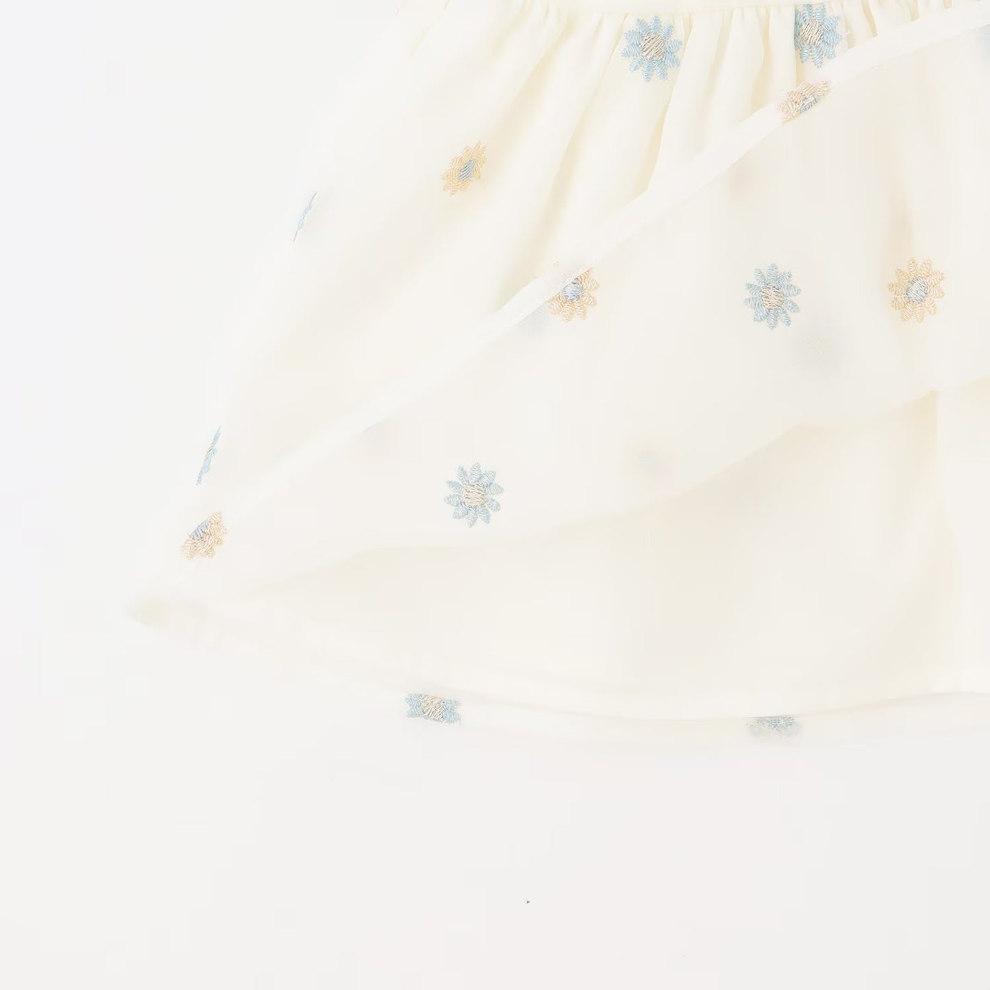 日本童裝 pe#main 刺繡花吊帶及上衣套裝 80-130cm 女童款 夏季 TOPS