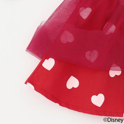 日本童裝 pe#main x Disney 拼接網紗連衣 70-80cm 女童款 初生嬰兒 秋季 Jumpsuit