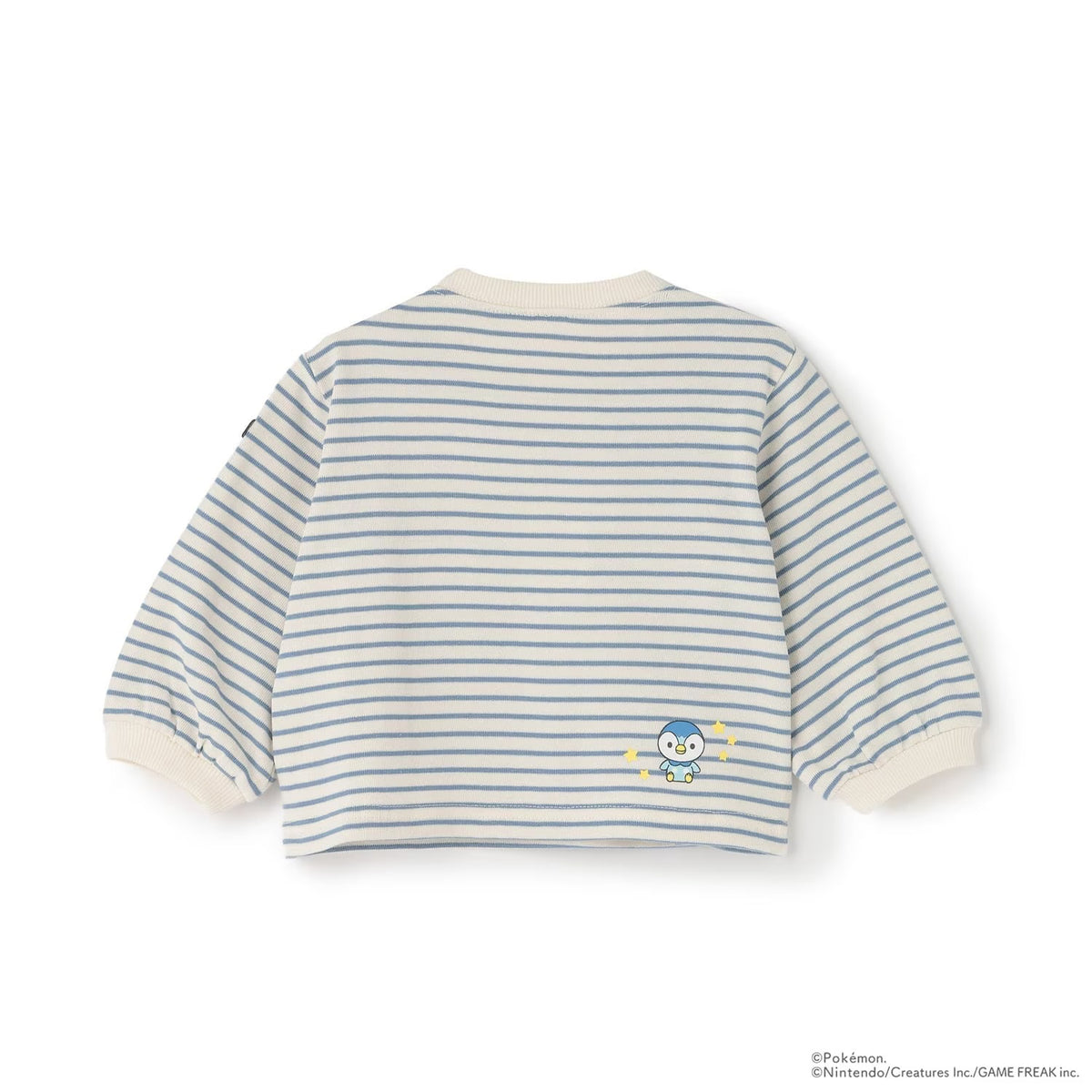 日本童裝 pe#main x【monpoke】刺繡衛衣 70-80cm 男童款/女童款 初生嬰兒 秋季 TOPS