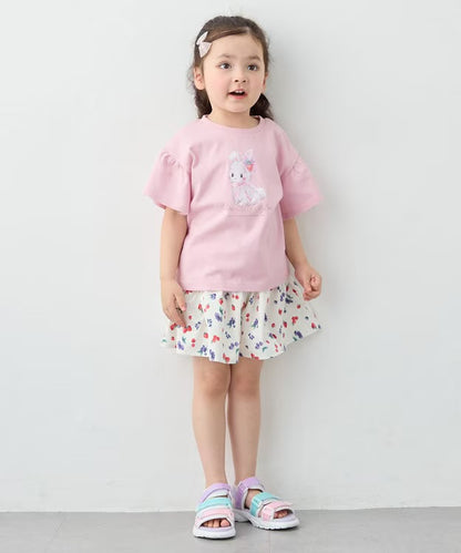 日本童裝 aF#a325 水果印花裙褲 100-150cm 女童款 夏季 PANTS