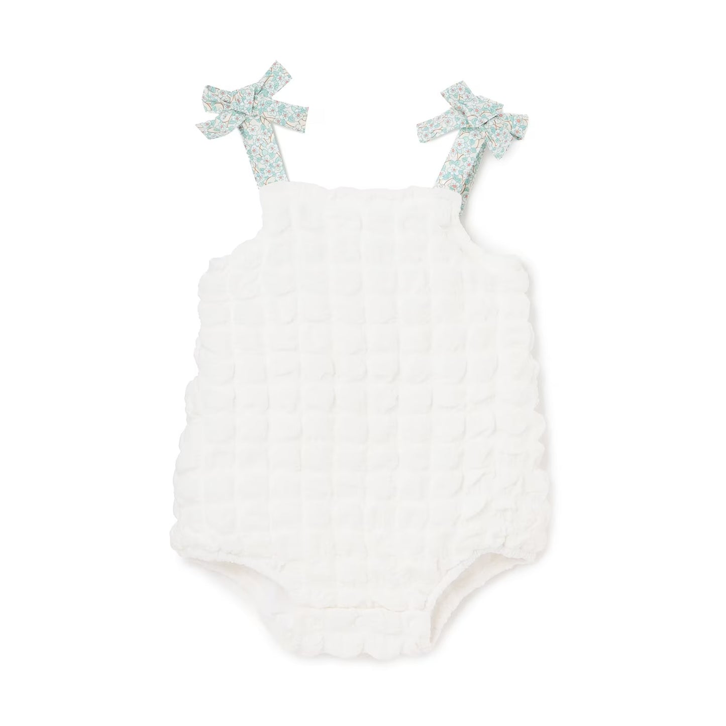 日本童裝 pe#main 蓬蓬波波吊帶連衣 70-80cm 女童款 初生嬰兒 夏季 Jumpsuit