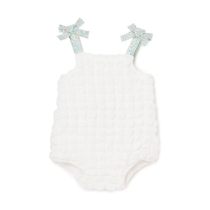 日本童裝 pe#main 蓬蓬波波吊帶連衣 70-80cm 女童款 初生嬰兒 夏季 Jumpsuit