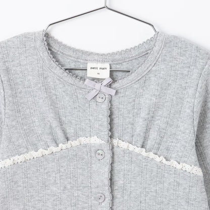 日本童裝 pe#main 防UV 針織外套 80-130cm 女童款 夏季 OUTERWEAR