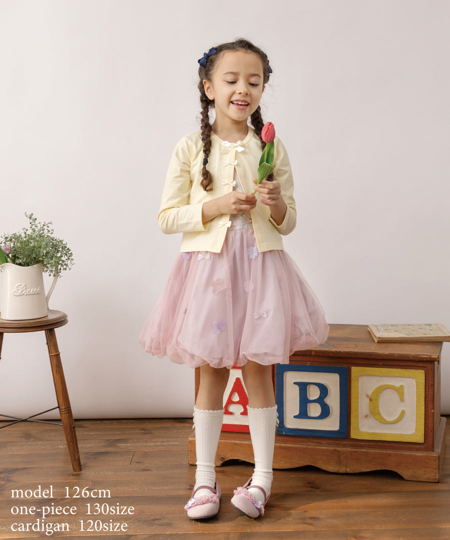 日本童裝 panpantutu 防UV 蝴蝶結外套 80-150cm 女童款 夏季 OUTERWEAR