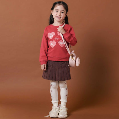 日本童裝  SLAP SLIP 印靴圖案上衣 80-130cm 女童款 冬季 TOPS