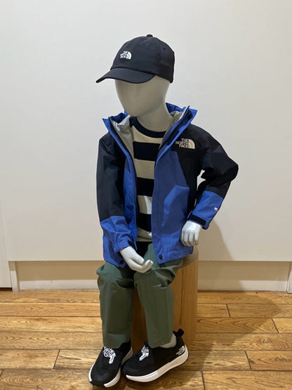 Japanese children's clothing TNF anti-fouling series UV protection striped top 100-120cm boys/girls summer TOPS 