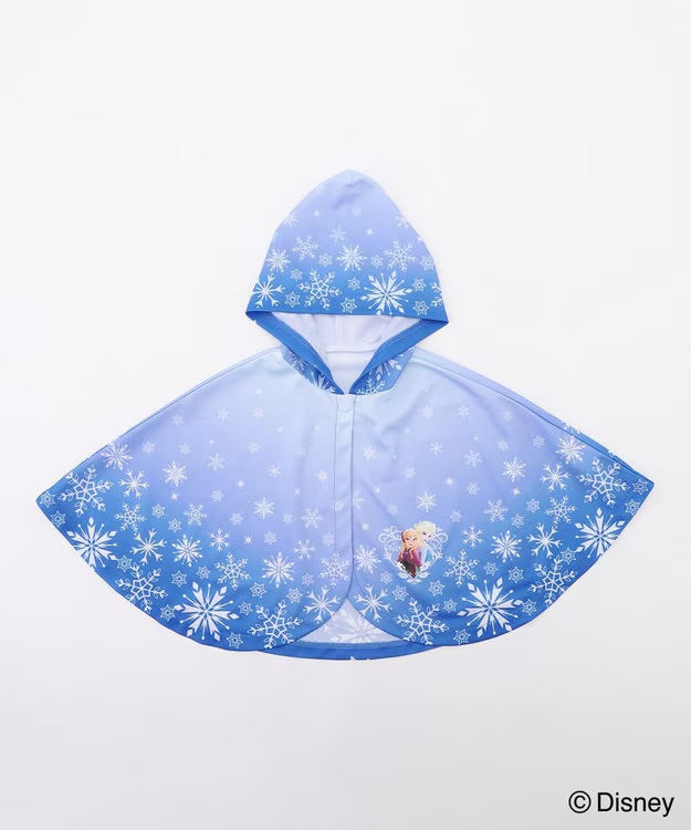 日本童裝 aF#a325 x Disney FROZEN 防UV 接觸冷感 披肩 100-140cm 男童款/女童款 夏季 OUTERWEAR