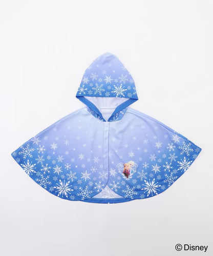 日本童裝 aF#a325 x Disney FROZEN 防UV 接觸冷感 披肩 100-140cm 男童款/女童款 夏季 OUTERWEAR