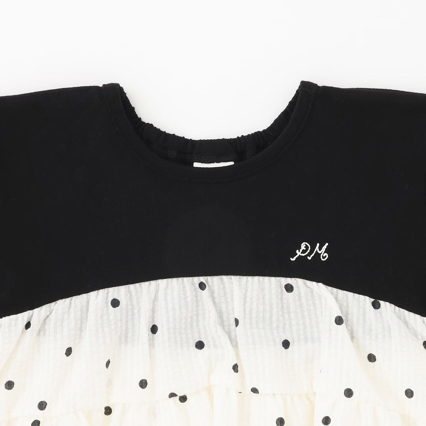 日本童裝 pe#main 拼接上衣 80-130cm 女童款 夏季 TOPS