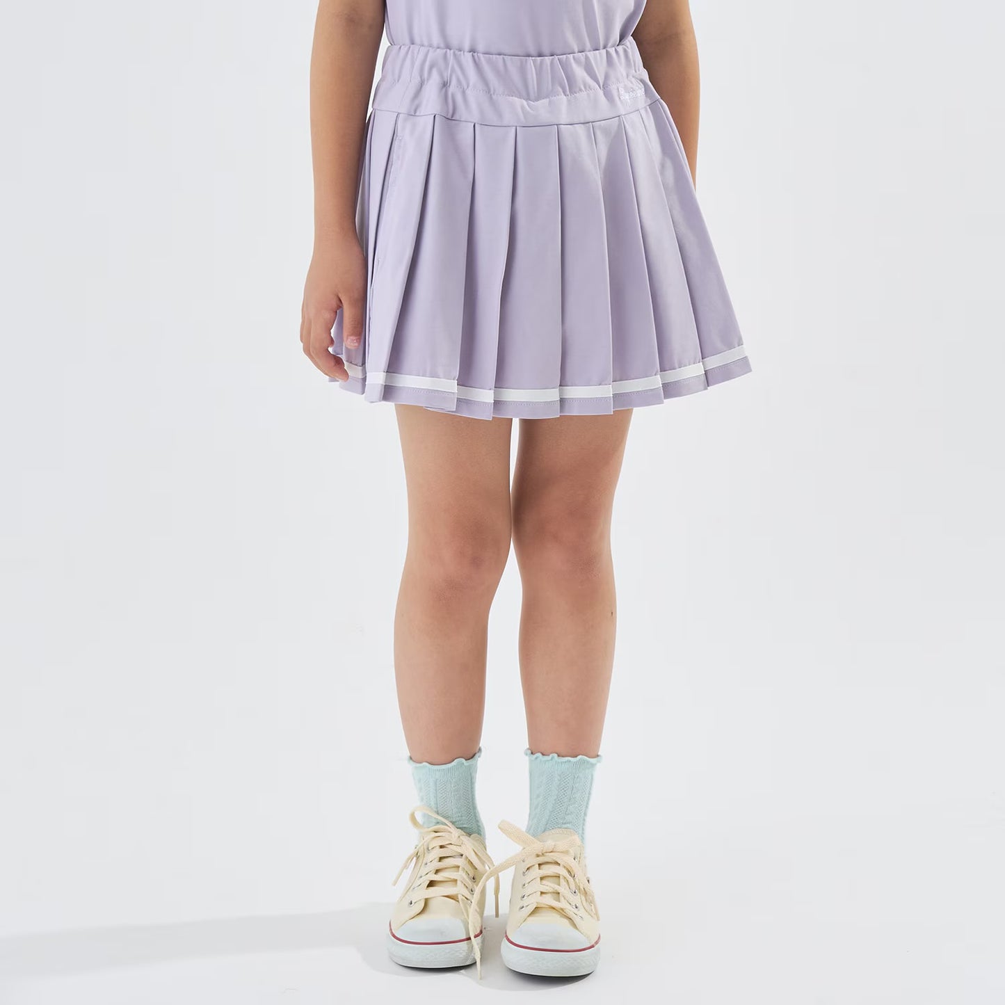 日本童裝 Ly# mine 隔熱布料 防UV 百摺短裙 100-140cm 女童款 夏季 SKIRTS