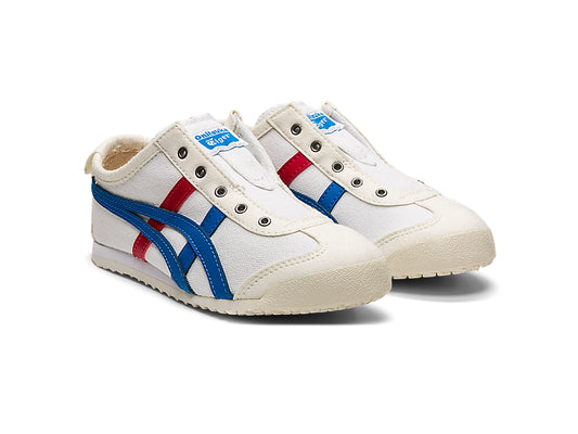 日本直送 日版MEXICO 66 SLIP-ON KIDS WHITE/DIRECTOIRE BLUE 17-22cm 鞋系列